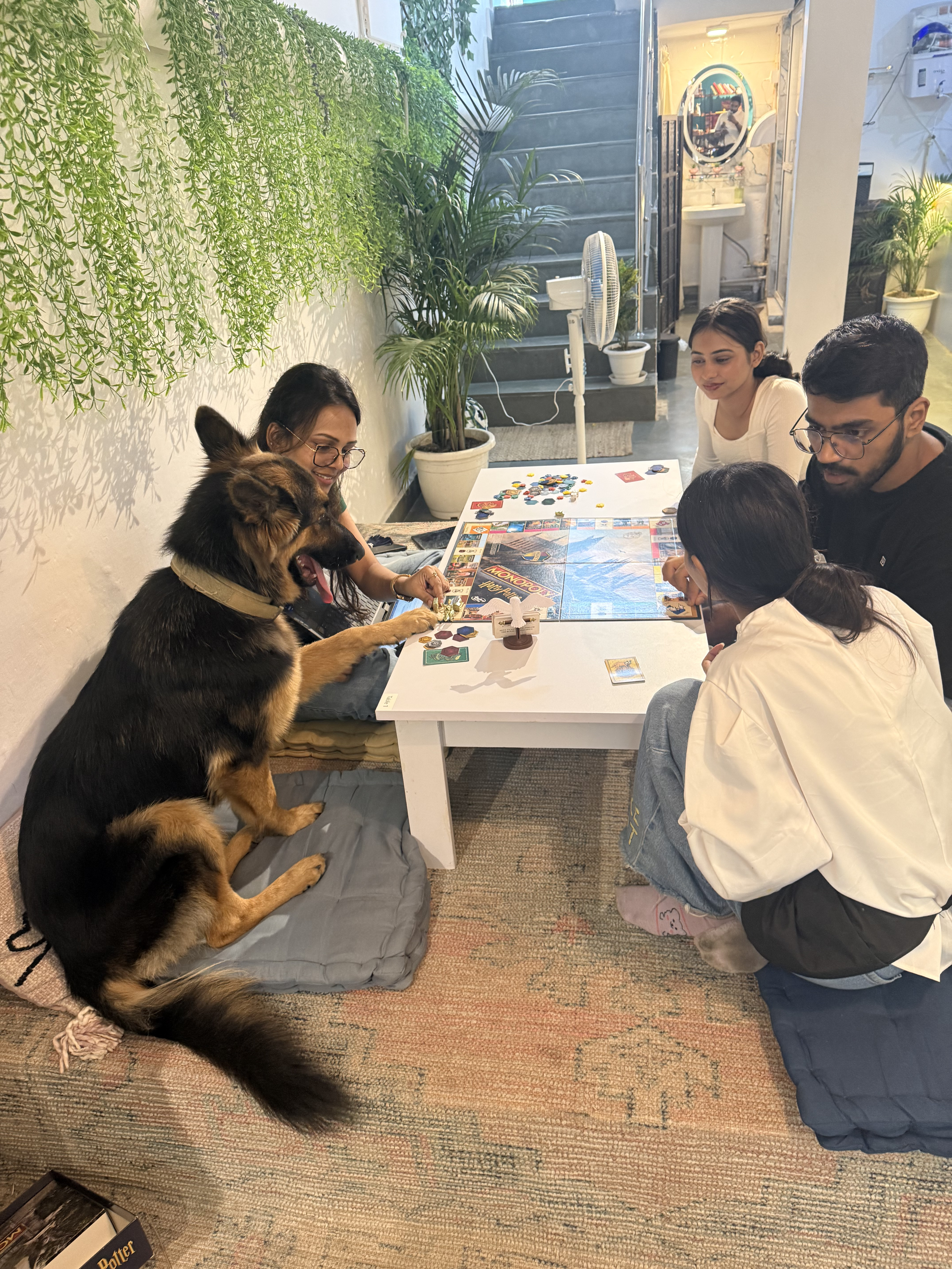 Board games and community events at Walk on Water Cafe