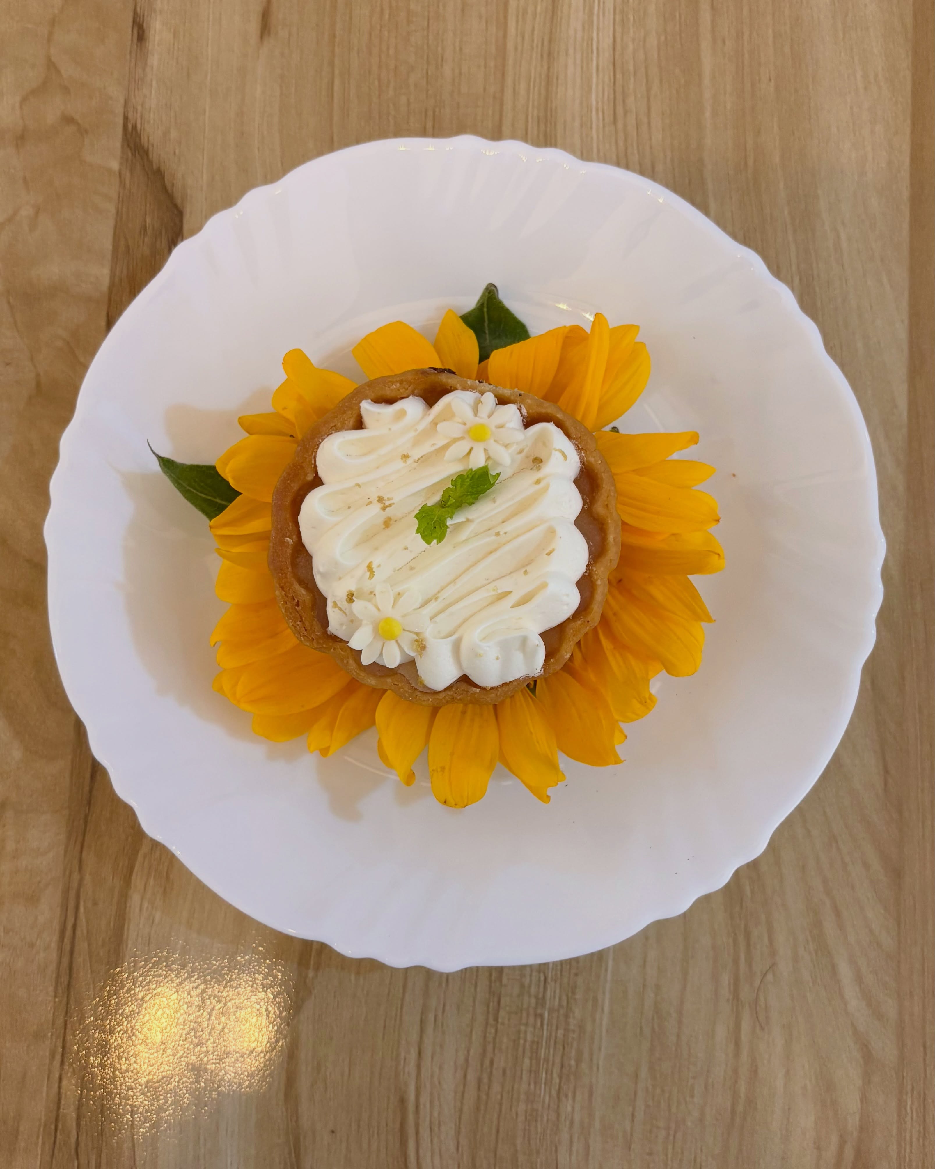 Lemon Tart Dessert at Walk on Water